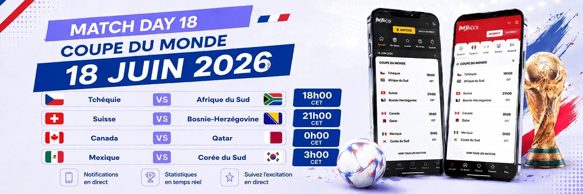 Coupe Du Monde 18 Juin 2026.